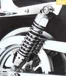 Nos Harley 06-08 XL883/R/1200R Chrome 1" Lowering Rear Shock Kit & Kickstand. Fixed Price $275.00.
