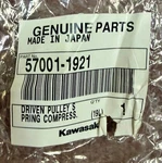 Kawasaki 57001-1921 Genuine Essential Tools Driven Pulley Spring Compress.. Fixed Price $248.00.