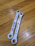 03 04 05 Suzuki GSXR600 Rear Shock Cushion Lever Rods 62641-35F00 Dog Bones Oem. Fixed Price $15.00.