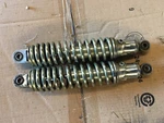 1981 82 Suzuki GS850 Rear Shocks Pair 62100-45300. Fixed Price $100.00.