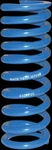 Race Tech Blue Progressively Wound Rear Shock Spring 9.5KG Ktm 525 Xcw 07. Fixed Price $200.03.