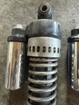Rear Showa Shocks 1996 Harley Davidson XL1200 Sportster Absorbers. Fixed Price $150.00.