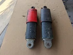 1965 Honda Dream CA95 150 Benly Baby Rear Shocks. Fixed Price $40.00.