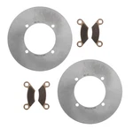 Brake Rotors & Pads Polaris 500 2017 2019 Rear Mudrat Discs By Race-driven. Fixed Price $118.75.