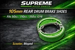 105MM Rear Drum Brake Shoes Pads For 110CC 150CC GY6 Scooter Moped. Fixed Price $32.95.