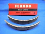 Norton Ferodo # 2 NO./4/1 Rear Brake Linings 1954-68 All Models F3. Fixed Price $13.99.