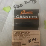 Harley James JGI-45982-73 10EA Fork Slider Tube O-ring F22. Fixed Price $10.88.
