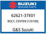 Suzuki Oem Part 62621-37E01 Bolt Rr Cushion (12X100). Fixed Price $21.80.