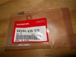 Nos Oem Honda CT70 XR600 ++ Drain Bolt Socket Copper Gasket QTY.1# 90544-439-930. Fixed Price $7.35.