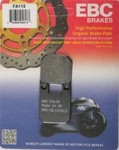 Ebc Pair Series Organic Replacement Brake Pads Mpn FA115. Fixed Price $38.00.