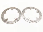 06-08 Bmw K1200GT Front Left Right Brake Rotors Disc Set 34117711429. Fixed Price $105.21.