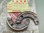New Genuine Honda 43120-GK8-003 Shoe, Brake, Set. Fixed Price $23.70.