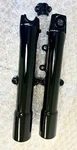07-17 Harley Fat Boy Heritage Softail Fork Sliders Legs And Cans Gloss Black. Fixed Price $580.00.