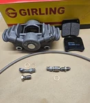 Girling Alloy Brake Caliper Pads Goodridge Hose Triumph T140 T160 Rear. Fixed Price $327.03.