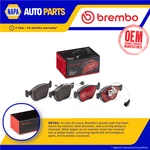 Brake Pads Set Front P23077X Brembo 0009950778 6001073154 71713143 71748388 New. Fixed Price $88.19.