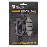 Niche Brake Pad Set For Kawasaki Z400 Ninja 250R 300 KLR650 Front Rear Organic. Fixed Price $9.95.