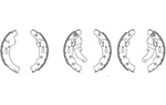 Ferodo Eco-friction Brake Shoes, 585-872EF. Fixed Price $75.50.