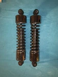 Genuine Oem Harley Davidson Dyna Fxd Rear Shocks 12.5 Chrome. Fixed Price $50.00.