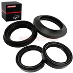 4PCS 43X55X11 Motorcycle Front Fork Damper Shock Oil & Dust Seals Kit Black. Fixed Price $6.99.