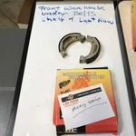DP-9170 Brake Shoes New But Missing The Springs. Fixed Price $20.00.