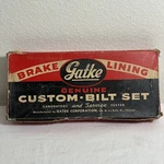 Gatke Break Shoe Lining BR-633-D (1928-1935). Fixed Price $14.99.