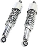 Emgo Custom Shorty Shocks Chrome/chrome Eye Lower Mounting W/shroud 17-05693. Fixed Price $91.48.