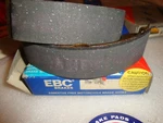 Nos Yamaha 1987-1988 YFM350 Brake Shoes Rear Ebc. Fixed Price $14.99.