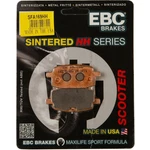 Ebc Double Sintered Brake Pads Aprilia Scarabeo 100 4T Yamaha CW50 Zuma Ii. Fixed Price $31.21.