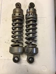 Honda CMX250 Rebel, Rear Showa Shocks ,1986 Oem, Used Part . P/n 52400-KR3-003. Fixed Price $44.95.