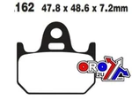 Ebc Brake Pads Std Organic, FA162 Semi-metal Black. Fixed Price $41.69.