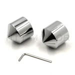 28MM Front Axle Nut Covers For Harley Choppers Honda Suzuki Kawasaki Yamaha Chr. Fixed Price $11.22.