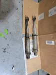 1957 1958 Sears Allstate Puch Moped Rear Shocks MS50L Deluxe. Fixed Price $50.00.