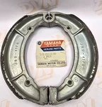Nos Yamaha DS6 R5 RD350 TX650 XS1 XS2 XS650 YR1 YR2 Brake Shoe Set 168-25330-00. Fixed Price $50.58.