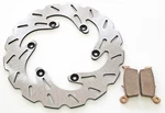 Brake Rotors And Pads For Yamaha WR250F WR426F YZ125 2002 Rear Riptide Disc. Fixed Price $61.55.