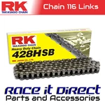 Rk Chain Heavy Duty Black Hsb 428-116L (24.2KN). Fixed Price $34.01.