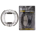 Niche Brake Pad With Shoe Set For Yamaha 3LP-25805-00-00 Front Rear Organic. Fixed Price $21.95.