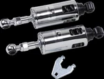 Progressive Chrome 422 Series Heavy Duty Shocks 89-99 Harley Softail Flstn Flstf. Fixed Price $550.67.