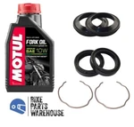Kawasaki 650 2002 Fork Oil Dust Seal Circlip Motul Repair Kit. Fixed Price $44.27.