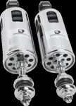 Progressive Chrome 422 Series Heavy Duty Rear Shocks 00-17 Harley Softail Flstf. Fixed Price $550.67.