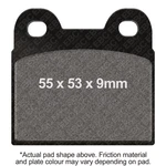 Ebc Motorcycle Brakes FA57V Vee-pads For 78-85 R45 R65LS. Fixed Price $39.66.