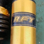 Aftermarket Rfy Rear Reservoir Shock Absorbers Pair Eye To Clevis PL1067-BP4+. Fixed Price $50.00.