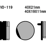 Vesrah Semi-metallic Brake Pads VD-119. Fixed Price $20.23.