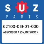 62100-03H01-000 Suzuki Absorber Assy,rr Shock 6210003H01000, New Genuine Oem Par. Fixed Price $196.97.