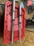 1978 Yamaha XS1100 Front Fork Suspension With Air Caps And Line. Fixed Price $80.00.
