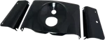 Drag Specialties Gloss Black Fork Tins. Fixed Price $105.09.