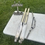 2011 (10-13) Yamaha Kyb 48 Front Fork Set Shock Suspension. Fixed Price $244.95.