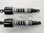 Kawasaki VN1500 Vulcan Classic 12.75" Dual Spring Black Chrome Shocks. Fixed Price $194.99.