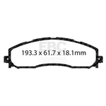 Ebc Brakes ED93016 Truck/suv Extra Duty Pads. Fixed Price $173.67.