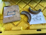 Honda VB130 Vesrah Rear Brake Shoes 73-78 Mx Race Dirt Ahrma Nos. Fixed Price $22.00.