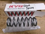 Kyb Rear Shock Spring, Silver Everett. Fixed Price $144.99.